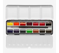 Sennelier : Watercolour Paint : Classic Metal Tin Set Of 14 Full Pans