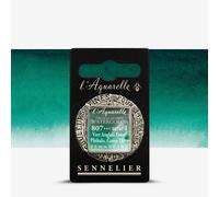 Sennelier : Watercolour Paint : Half Pan : Phthalo. Green Deep