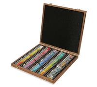 Sennelier Wooden Box Extra Fine Watercolour Paints - 100 Tubes