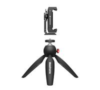 Sennheiser A4V Mobile Kit for mobile recording. Includes a Manfrotto PIXI Mini Tripod and a Smartphone clamp with cold-shoe mount (509265)