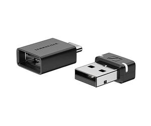 Sennheiser BTD 600 Bluetooth Dongle - USB-A/USB-C Adapter with AptX Audio Codecs for Stable, Sound - Listen to Music, Make Calls, and Watch Videos, Black