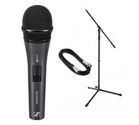 Sennheiser e825S Cardioid Dynamic Microphone with Switch Bundle