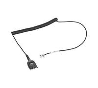 EPOS 1000836 telephone cable Black East Quick Disconnect QDC New