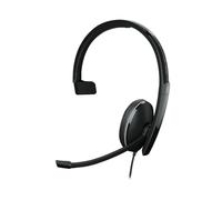 Sennheiser Epos Adapt 135 UC Monaural USB Headset with 3.5mm Jack Black 1000914 SEN00715