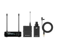 Sennheiser EW-DP ENG SET (Q1-6) Portable Digital UHF Wireless Microphone System with EK Receiver, SK Pocket Transmitter and ME2 Lav Microphone with Bullet Characteristics - Black (700040)