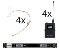 Sennheiser EW-DX 4x HSP 2 Lemo R1-9 Set