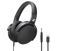 Sennheiser HD 400U OverEar Headphone with Smart Remote, Black