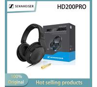 Sennheiser HD200PRO professional head mounted wired monitoring headphones for computers and mobile phones, universal 3.5mm HIFI HD200PRO