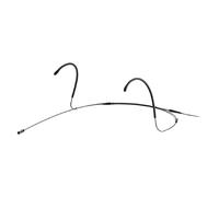 Sennheiser HM 200 Omnidirectional Condenser Neckband Microphone with 3-Pin Connector Black