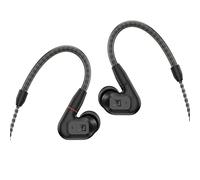 Sennheiser IE 200 in-Ear Audiophile Headphones - TrueResponse Transducers for Neutral Sound, Impactful Bass, Detachable Braided Cable with Flexible Ear Hooks - Black