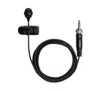 Sennheiser ME 4 Professional Cardioid Condenser Lavalier Microphone with Excellent Speech Intelligibility for Broadcasting and Presentations - Anthracite (508936), Black