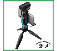 Sennheiser MKE 200 Mobile Kit - Vlog Set with Manfrotto PIXI Mini Tripod 509256