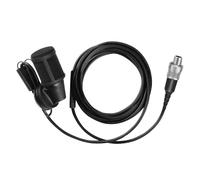 Sennheiser MKE 40 Cardioid Condenser Lavalier Microphone with 3-Pin Connector Black