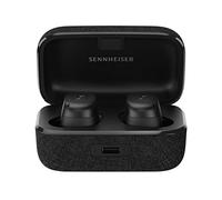 Sennheiser MOMENTUM True Wireless 3 Earbuds -Bluetooth In-Ear Headphones for Music and Calls with Adaptive Noise Cancellation, IPX4, Qi wireless charging, 28-hour Battery Life and Compact Design,Black