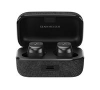 Sennheiser MOMENTUM True Wireless 3 Earbuds - Bluetooth In-Ear Headphones for Music and Calls with Adaptive Noise Cancellation, IPX4, Qi wireless charging and 28-hour battery life, Graphite
