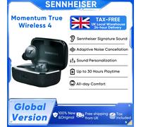 Sennheiser MOMENTUM True Wireless 4 Earphones TWS Sports Earbuds with 5.4 Bluetooth 30-Hour Battery Adapt ANC LE Audio Auracast White