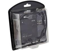 Sennheiser PC 3 Chat - Durable On-Ear Wired Headset - Noise Cancelling Microphone for Casual Gaming and Easy Connectivity - Lightweight Stereo Quality Sound - Great for Internet Telephony & E-Learners