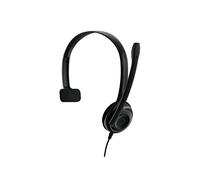 EPOS PC7 USB Mono Headset for PC & Mac - Lightweight Wired On-Ear Headphones, Noise-Canceling Mic, USB Plug-and-Play, Crystal-Clear Audio, Ideal for Office Calls, Business & Online Meetings