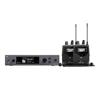 Sennheiser Pro Audio Sennheiser ew IEM G4-Twin-G in Ear Monitor System w/ 2 Belt Packs Range (566-608Mhz), Dual Beltpack