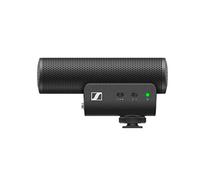 Sennheiser MKE 400 Directional Shotgun Camera Microphone | Built-In Wind Protection & Shock Absorption | For Vloggers & Creators | 3.5MM TRS & TRSS Coiled Cables Included | Black (508898)