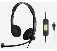 Sennheiser SC60 USB Binaural Microsoft Lync Headset - Black