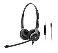 Sennheiser SC 665 (507256) - Double-Sided Business Headset | For Mobile Phone and Tablet Connection | with HD Sound & Ultra Noise-Cancelling Microphone (Black)