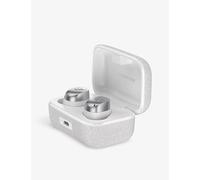 Sennheiser MOMENTUM True Wireless 4 Smart Wireless Earbuds, Bluetooth 5.4, Crystal-Clear Sound, Noise Cancelling Earbuds, Comfortable Design, Up to 30 HR Playtime, Adaptive ANC, Auracast, White Silver