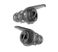 Sennheiser SoundProtex Earplugs - Reusable Hearing Protection with 2 Interchangeable Filters - High Fidelity Sound at a Safe Volume Level - Black