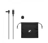 Sennheiser XS Lav USB-C Omnidirectional Clip-On Lavalier Microphone | with USB-C Connector & 2M Cable | for Mobile Devices & Computers | Black (509261)