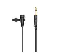 Sennheiser XS Lav Mobile Omnidirectional Clip-On Lavalier Microphone | with 3.5mm TRRS Connector & 2m Cable | for Recording Interviews, Vlogs & Podcasts | Black (509260)