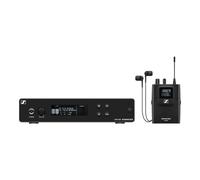 Sennheiser XSW IEM Set Wireless In-Ear Monitoring System (509146) | A Band | For Live Stage Use | Includes Stereo Transmitter, Bodypack Receiver, IE 4 Earphones & Rack Kit