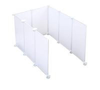 SENNOR Cat Litter Box Enclosure Splash Guard Extra Large 29.8L × 20.3W x 16.5H inch Easy Clean,NOT Included in Stainless Steel Litter Box,Metal Litter Scoop and Cat Litter Mat (NO Litter Mat)