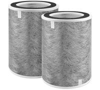 Senowi 2 Pack True HEPA HP201 HP202 Replacement Filter Compatible with Shark HP201 HP202 HP301 HP302 UA205 AP1000 HC501 HC502 Air Purifier MAX, Compare to Part # HE2FKBAS, HE2FKBASMB