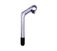 SENQI 22.2 * 25.4mm Electroplating Gooseneck Stem Aluminum Alloy 80 * 180 * 200 Stems With Teeth BSB040(Silver)