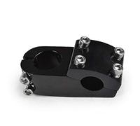 SENQI MTB BMX DH FR Bike Downhill Stem 22.2×28.6×50mm Aluminum Alloy Bicycle Short Stem Black/Silver Available