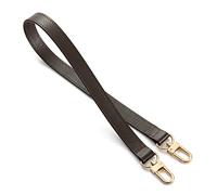 Senral Bag Straps for Handbags Replacement Leather Strap for Speedy Bag Alma Pepite Crossbody Bag Messenger Bag Shoulder Bag Purse with Gold Clips