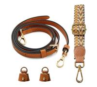 Senral Leather Shoulder Strap for Mini Bags,Leather Bag Straps,Navy Blue,Marshmallow,Burgundy,Cognac,Red,Black Strap With Conversion Kit,Long Champ Crossbody Strap