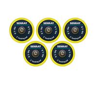 Senray 2 Inch DA Polisher & Sander Pad 5PCS - M6 Thread - Hook & Loop Random Orbital Backing Plate