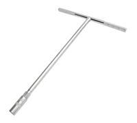 SENRISE 1 x 6-19mm Hex Socket Wrench Long T Shape Silver