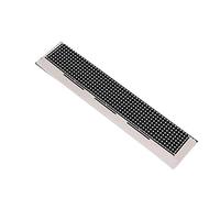 SENRISE 2PCS 5D Diamond Embroidery Mesh Ruler, Stainless Steel, 15.5cm x 3.5cm, Precision, Single-piece Metal Construction