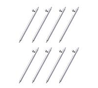 SENRISE 8Pcs Watch Pins Replacement, Stainless Steel Strap Link Pins Quick Release Spring Bars for Watch Straps and Bands (1.8 * 21mm/0.07 * 0.83in)