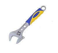 SENRISE Adjustable Wrench Adjustable Spanner Soft Grip Wide Mouth Wide Jaw Hand Tool with 24mm Wide Jaw Capacity (6"/150mm)