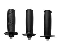 SENRISE Angle Grinder Handle, M8/M10/M12 Thread Plastic Auxiliary Side Flexible Handle Replacement for Sanders, Hand Drills and Power Tools (Black)