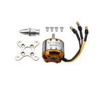 SENRISE Brushless Outrunner Motor, 2700KV Metal Brushless Motor 11.1V RC Accessories Kit with Cross and Screw for RC DIY Aircraft Multi-Copter Quadcopter Drone