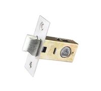 SENRISE Door Bolt, 2PCS Stainless Door Latch Invisible Type Door Hradware for Use with Lever Door Handles（Flat 30mm）