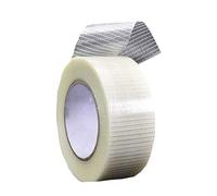 SENRISE Glass Fibre Tape, Single Sided Strong Sticky Mesh Tape - Self-Adhesive (0.22mm x 30mm x 20m, 1Pcs)