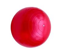 SENRISE Gym Ball, Anti-Slip Large Exercise Balance Balls with Pump for Yoga, Pilates, Fitness, Pregnancy & Labour - Red, 55CM Diameter