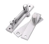 SENRISE Heavy Duty Door Pivot Hinge, 2Pcs Stainless Steel Pivot Hinge for Hidden Door, 360º Rotation, Suitable for Bookshelf, Rotating Wooden Doos
