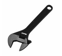 SENRISE Mini Wrench Adjustable Spanner Small Jaw Spanner Wrench Monkey Wrench for Repairing Black (4" 100mm)