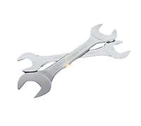 SENRISE Open Ended Spanner 2PCS 3mm Ultra Thin Double End Spanner Metric for Repairing in Very Narrow Spaces (14x17mm)